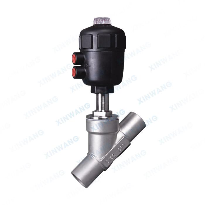 气动焊接角座阀