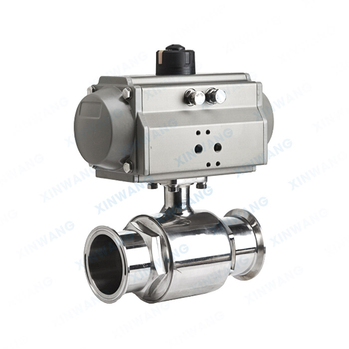 气动卫生级快装球阀