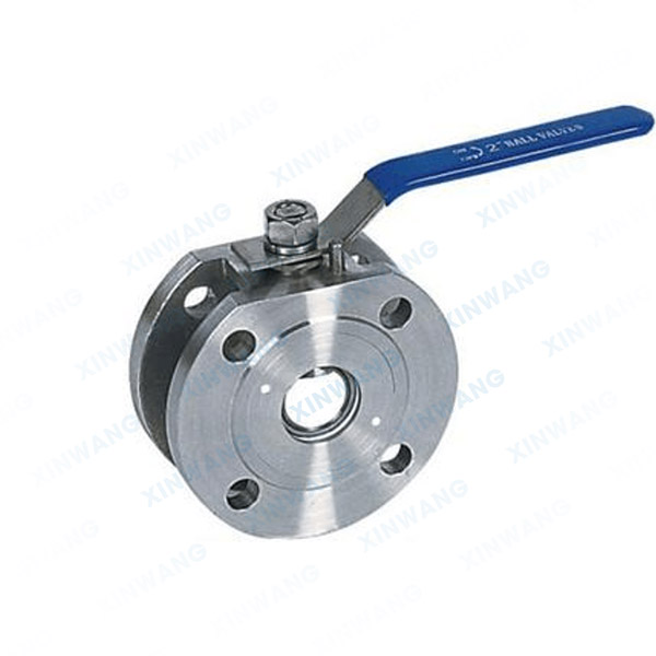 对夹式薄型球阀