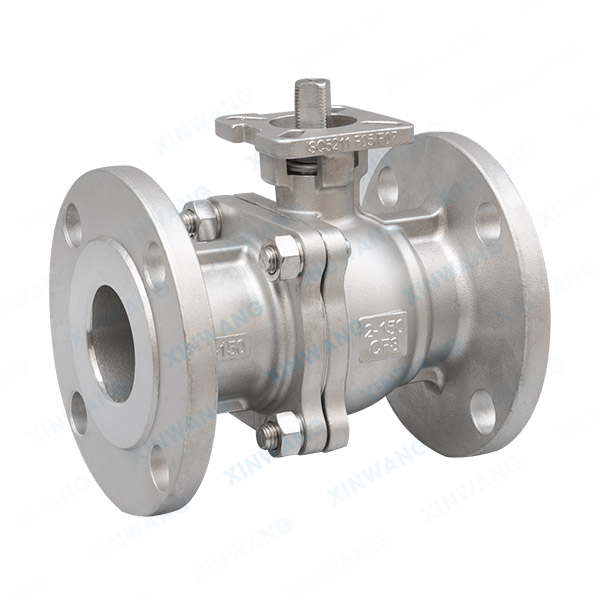 美标高平台法兰球阀