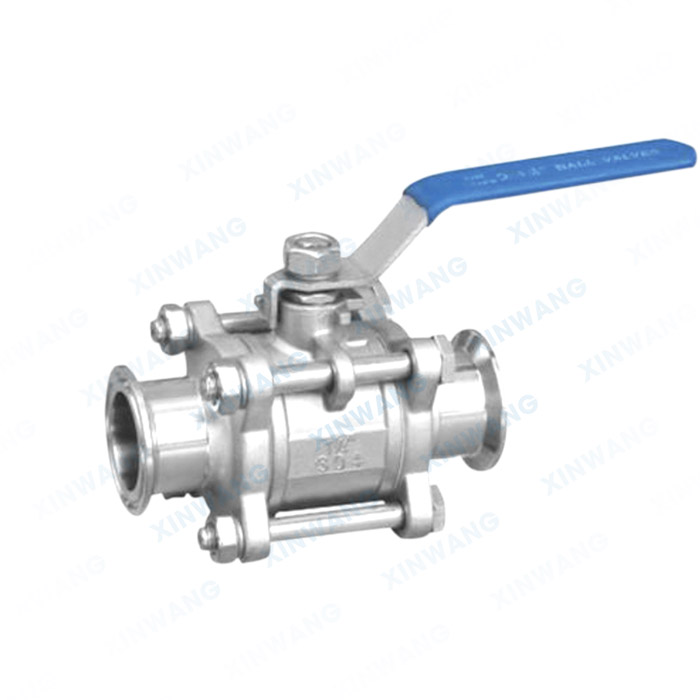 三片式快装球阀