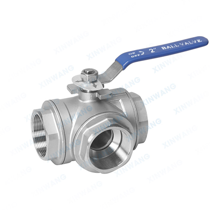 内螺纹三通球阀